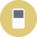 electronics, ipod, media, multimedia, music, player, sound svg vector icon