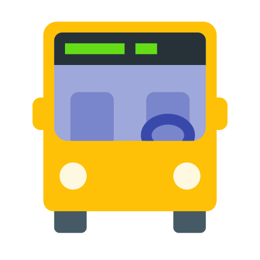 Bus svg vector icon