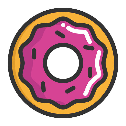 Donut svg vector icon