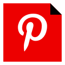brand, logo, media, pinterest, social svg vector icon
