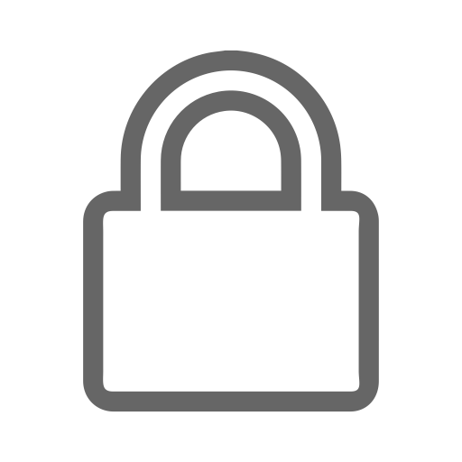 Lock svg vector icon