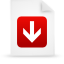 document, file, paper, red icon
