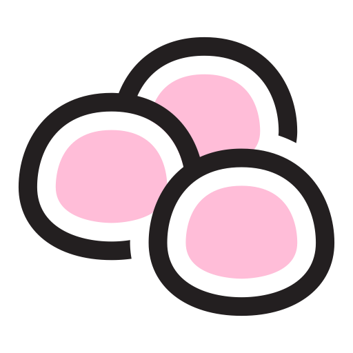 Tangyuan svg vector icon