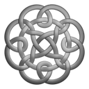 grey,circleknot,knot,knotting icon