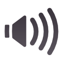 audio, high, panel, volume icon