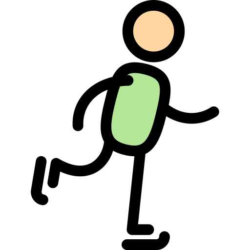 Ice Skating svg vector icon