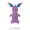 kanto, nidorino, normal, poison, pokemon svg vector icon