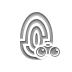 fingerprint,binoculars icon
