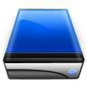 drive,blue icon