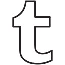 media, network, social, tumblr svg vector icon