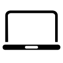 browser, computer, device, laptop, pc, screen, stroke, technology, web svg vector icon