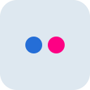 flickr, media, photo, photography, share, social, yumminky svg vector icon