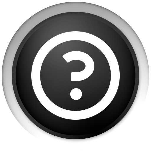 black,help icon