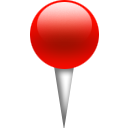 green, location, pin, position, red icon