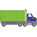automobile, car, cargo, delivery, transport, transportation, truck, vehicle svg vector icon