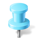 azure, base, map, marker, pin, push, targetdart icon