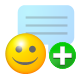 add, messenger icon
