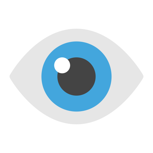 Iu Eye Color svg vector icon