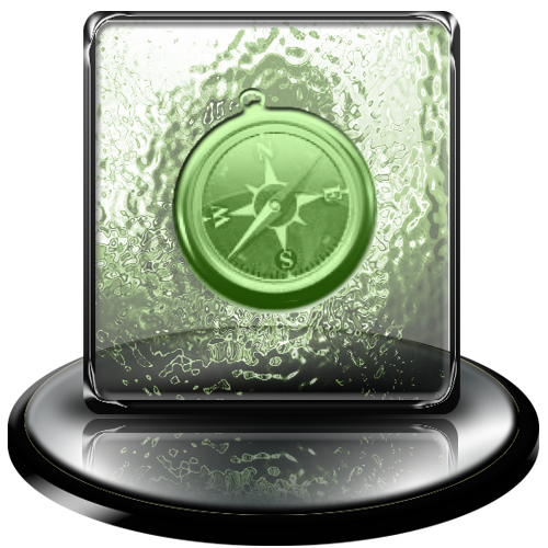 classic,green,safari,browser icon