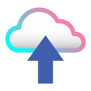 cloud, database, internet, network, server, storage, upload svg vector icon