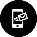 calling, e-mail, mail, mobile, mobile phone, phone, screen, sending icon