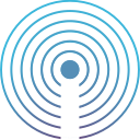 ibeacon, logo svg vector icon