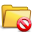 closed, delete, folder icon