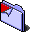 red,peel,folder icon