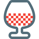 alcohol, beverage, drink, glass, wine svg vector icon
