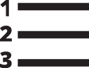 list, ordered svg vector icon