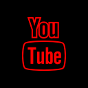 media, share, social, youtube svg vector icon