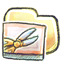folder, screenshot icon