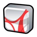 acrobat, adobe, reader icon