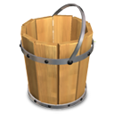 recycle,bin,empty,blank icon
