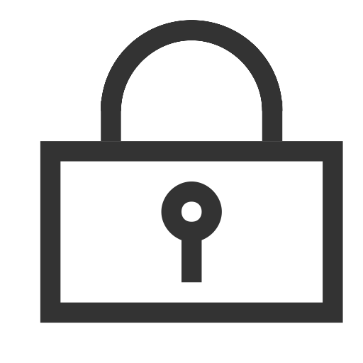 Locking svg vector icon