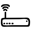 device, router, signal, wifi svg vector icon