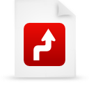 file,document,paper,red icon