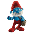 , papa, smurf icon