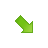 arrow, bottom, right icon