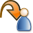 move,waiting,participant,orange icon