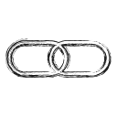 connected, link, productivity, shape, social svg vector icon