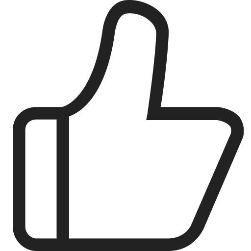 Point Praise svg vector icon