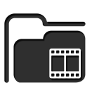 folder,video icon