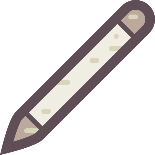 Pencil svg vector icon