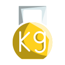 dumbbell, fitness, gym, lift svg vector icon