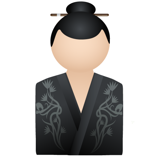 kimono,black,woman,account,person,people,human,user,female,member,profile icon