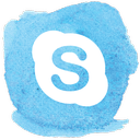 skype, social, social media icon