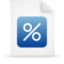 blue, document, file, paper icon