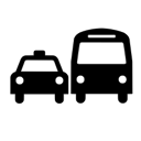 cars, ground, traffic, transportation svg vector icon