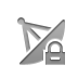 satellite,dish,lock icon